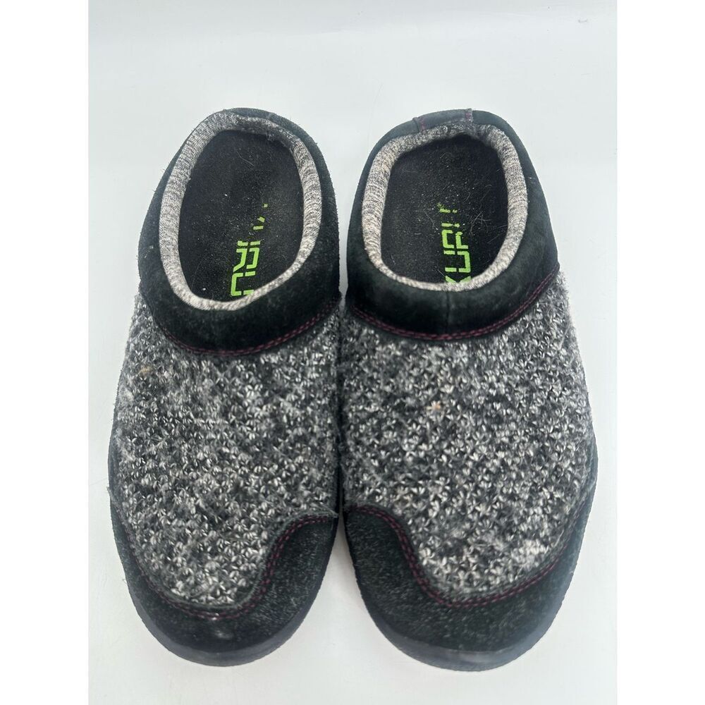 Kuru Draft Wool Clog Slippers Walking Comfort Slip-On Mule Size 8